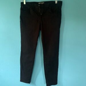 Madewell Black Skinny Skinny Jeans 31